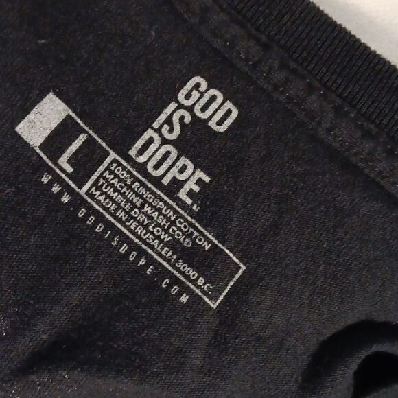 God is Dope Love Alittle More Tee - Picture 4 of 5